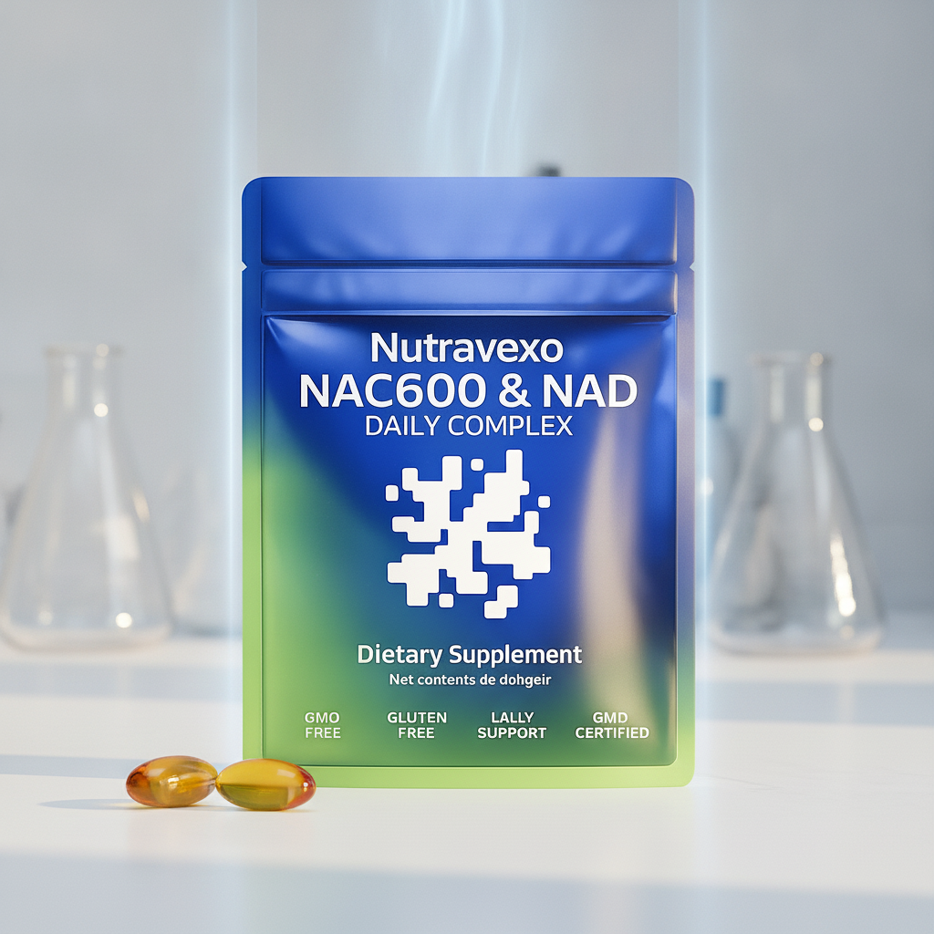 Nutravexo NAC600 & NAD Daily Cellular Complex