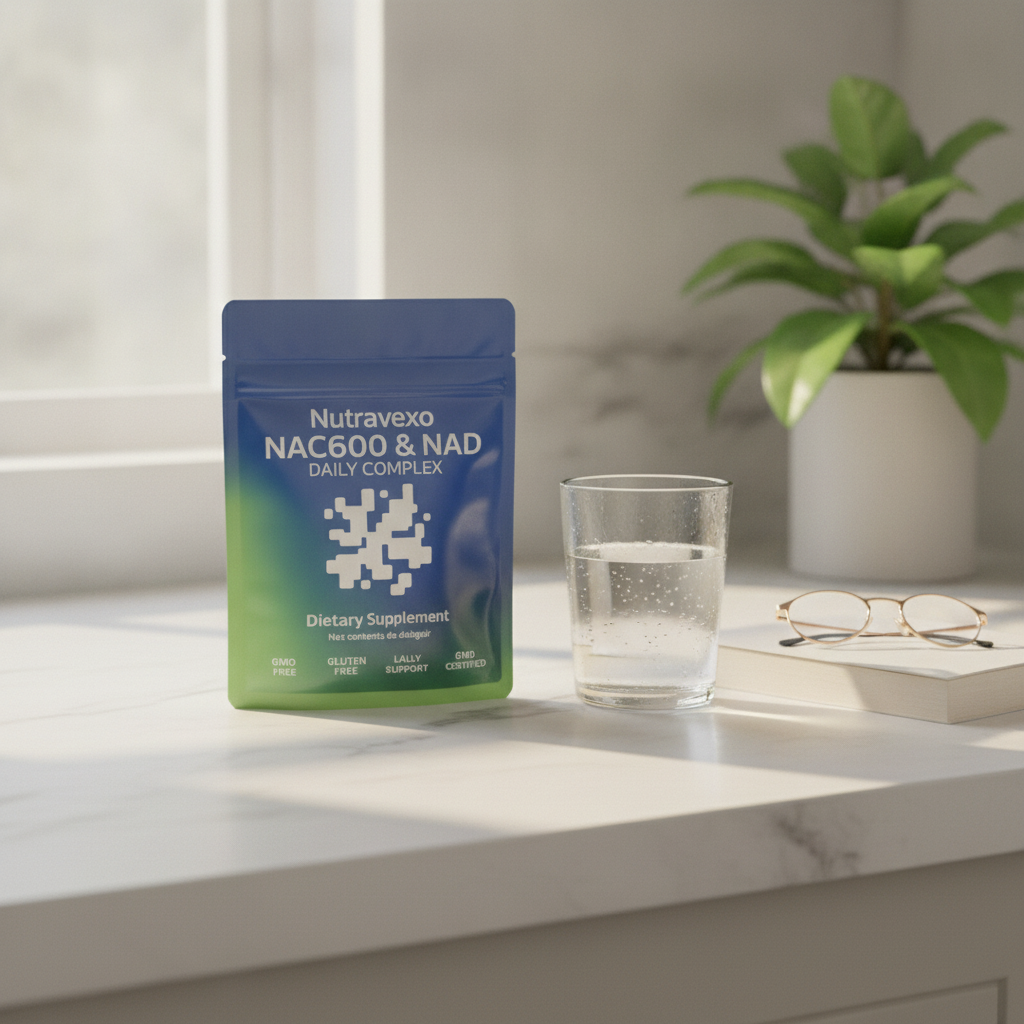 Nutravexo NAC600 & NAD Daily Cellular Complex