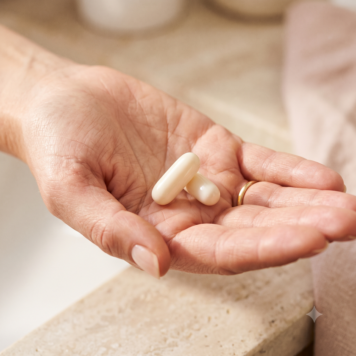 Product in hand